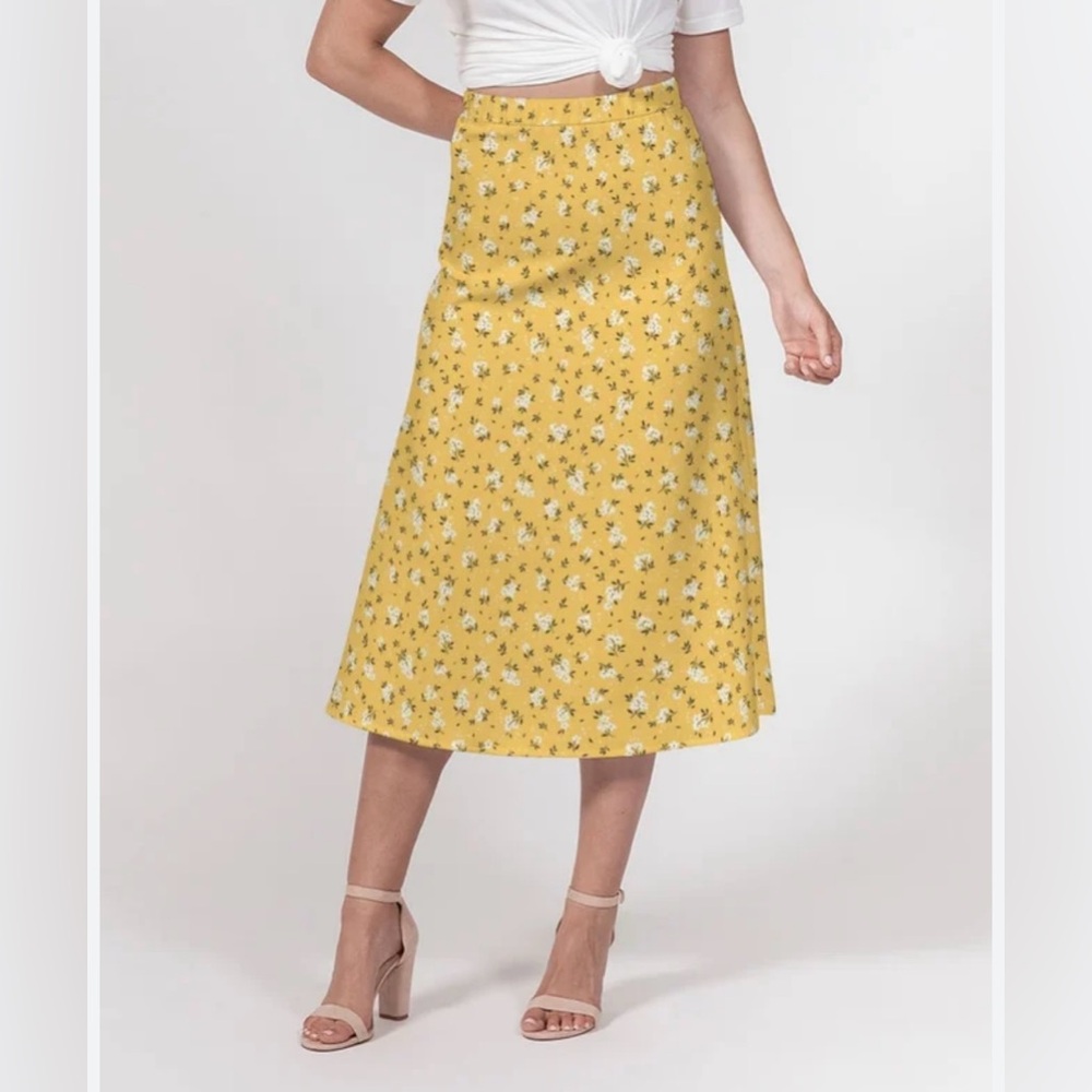 RMLA— FLORAL LONG SKIRT ……..186